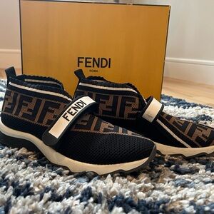 Authentic Fendi love sneakers